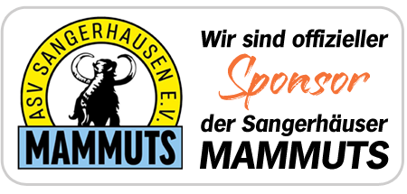 Sponsor der Sangerhäuser Mammuts